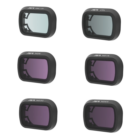 For DJI Mini 4 Pro JSR KB Series Drone Camera Lens Filter, Filter:6 in 1 UV CPL ND8/16/32/64 - Mavic Lens Filter by JSR | Online Shopping UK | buy2fix
