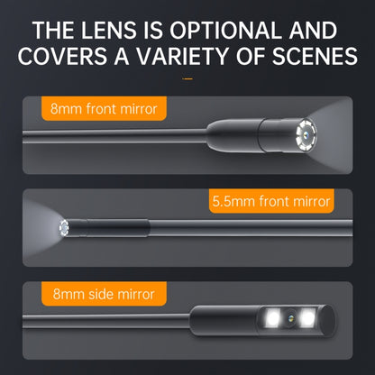 P200 8mm Front Lenses Integrated Industrial Pipeline Endoscope with 4.3 inch Screen, Spec:10m Tube -  by buy2fix | Online Shopping UK | buy2fix