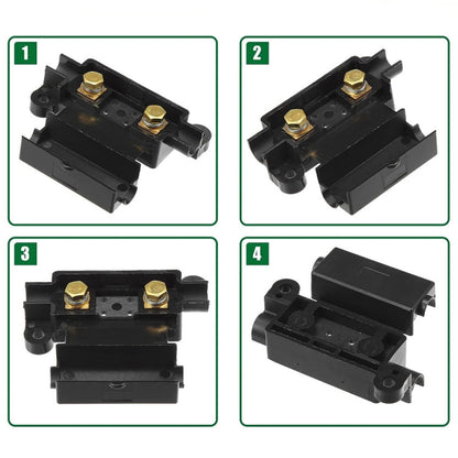 6 in 1 For Dual Battery Systems ANS Car Fuse Holder Fuse Box Kit, Current:80A - Fuse by buy2fix | Online Shopping UK | buy2fix