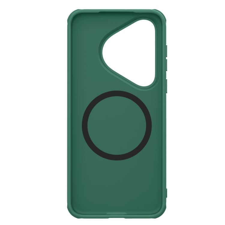 For Huawei Pura 70 NILLKIN Frosted Shield Pro Magnetic Magsafe Phone Case(Green) - Huawei Cases by NILLKIN | Online Shopping UK | buy2fix