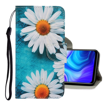 For Xiaomi Redmi 9A 3D Colored Drawing Horizontal Flip PU Leather Case with Holder & Card Slots & Wallet(Chrysanthemum) - Xiaomi Cases by buy2fix | Online Shopping UK | buy2fix