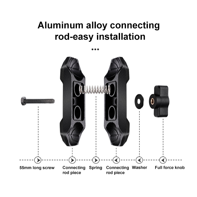 RUIGPRO Crab Clamp Action Camera Bracket 1/4 Ball Head with Phone Clamp - Holder by RUIGPRO | Online Shopping UK | buy2fix