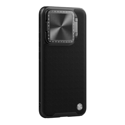 For Xiaomi 14 Pro NILLKIN Textured Prop Lens Protection Holder Nylon Phone Case(Black) - 14 Pro Cases by NILLKIN | Online Shopping UK | buy2fix