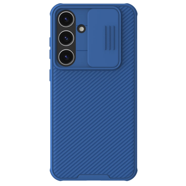 For Samsung Galaxy S24+ 5G NILLKIN Black Mirror Pro Series Camshield PC Phone Case(Blue) - Galaxy S24+ 5G Cases by NILLKIN | Online Shopping UK | buy2fix