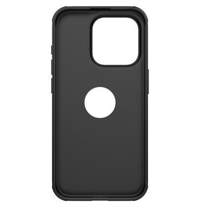 For iPhone 15 Pro NILLKIN Super Frosted Shield Pro Phone Protective Case With LOGO Cutout(Black) - iPhone 15 Pro Cases by NILLKIN | Online Shopping UK | buy2fix