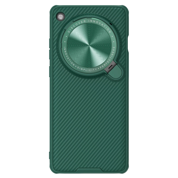 For OPPO Find X7 Ultra NILLKIN CamShield Prop MagSafe Magnetic PC Phone Case(Green) - OPPO Cases by NILLKIN | Online Shopping UK | buy2fix