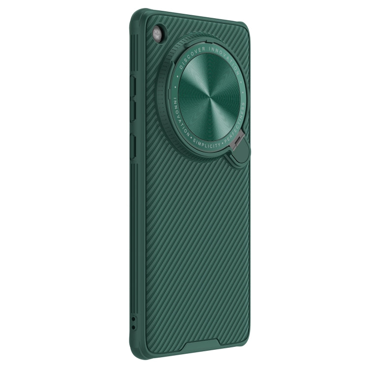 For OPPO Find X7 Ultra NILLKIN CamShield Prop MagSafe Magnetic PC Phone Case(Green) - OPPO Cases by NILLKIN | Online Shopping UK | buy2fix