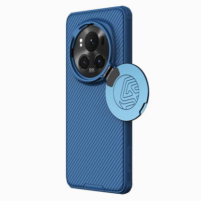 For Honor Magic6 Pro NILLKIN CamShield Prop CD Texture Mirror Phone Case(Blue) - Honor Cases by NILLKIN | Online Shopping UK | buy2fix