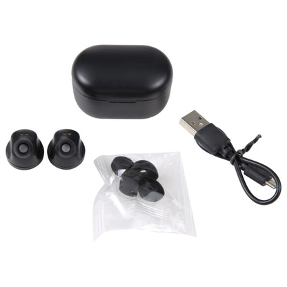 A6 Bluetooth 5.0 True Wireless Bluetooth Earphone with Charging Box(Black) - Bluetooth Earphone by buy2fix | Online Shopping UK | buy2fix