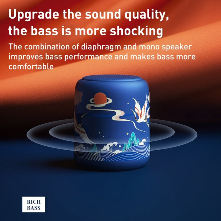 Sanag X6P National Style Portable Mini Bluetooth Speaker (Blue) - Mini Speaker by Sanag | Online Shopping UK | buy2fix