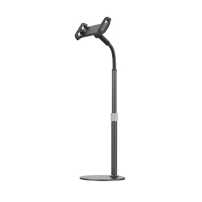 ZM17 Retractable Rotatable Outdoor Selfie Desktop Phone Stand for 4.6-7.8 inch Mobile Phones / Tablets (Black) - Desktop Holder by buy2fix | Online Shopping UK | buy2fix