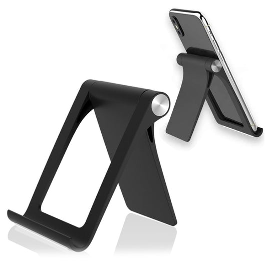 ZM-7 Universal 360-degree Rotating Matte Texture Mobile Phone / Tablet Stand Desktop Stand (Black) - Desktop Holder by buy2fix | Online Shopping UK | buy2fix