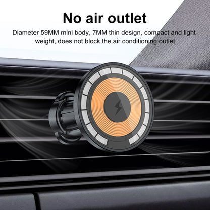 wlons Air Outlet Transparent Magnetic Car Holder - Universal Car Holders by wlons | Online Shopping UK | buy2fix