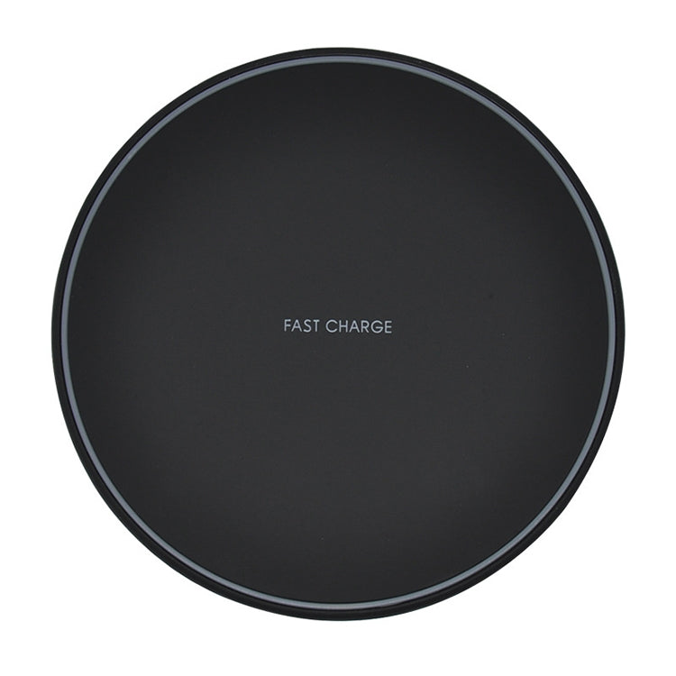 KD-1 Ultra-thin 10W Normal Charging Wireless Charger (Black) - Apple Accessories by buy2fix | Online Shopping UK | buy2fix
