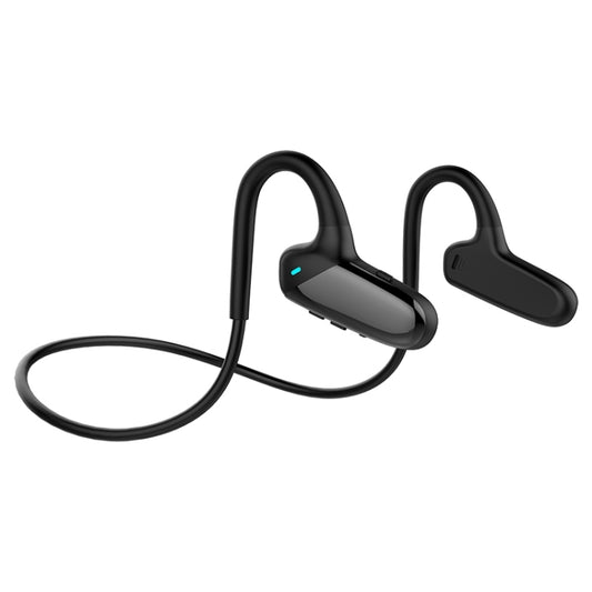 F808 Bluetooth 5.0 Waterproof Bone Conduction Sport Bluetooth Earphone(Black) - Bluetooth Earphone by buy2fix | Online Shopping UK | buy2fix