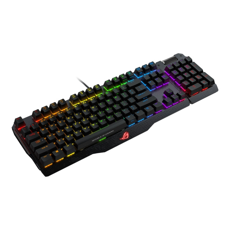 ASUS Claymore USB 2.0 RGB Backlight Detachable Wired Mechanical Black Switch Gaming Keyboard with Detachable Cable - Wired Keyboard by ASUS | Online Shopping UK | buy2fix