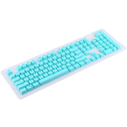 104 Keys Double Shot PBT Backlit Keycaps for Mechanical Keyboard (Mint Blue) -  by buy2fix | Online Shopping UK | buy2fix