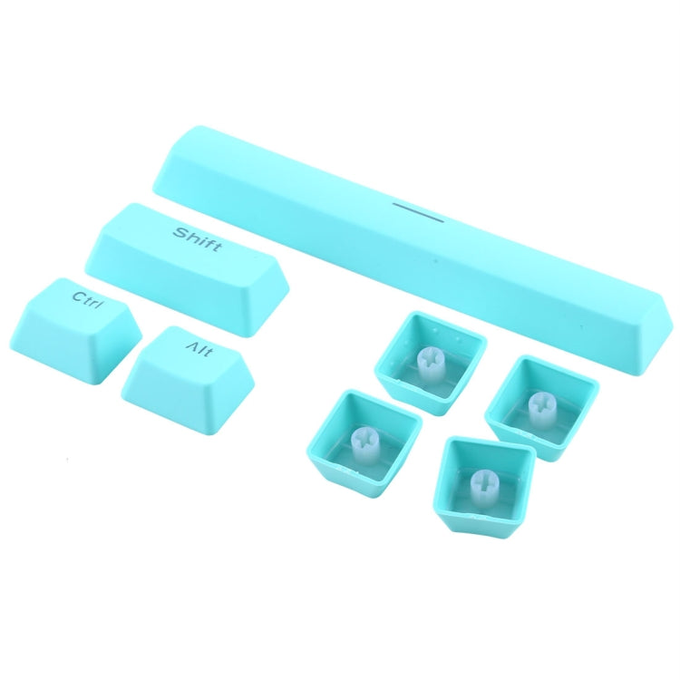 104 Keys Double Shot PBT Backlit Keycaps for Mechanical Keyboard (Mint Blue) -  by buy2fix | Online Shopping UK | buy2fix