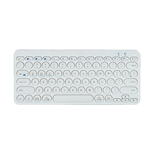 K380 Portable Universal Multi-device Wireless Bluetooth Keyboard (White) -  by buy2fix | Online Shopping UK | buy2fix