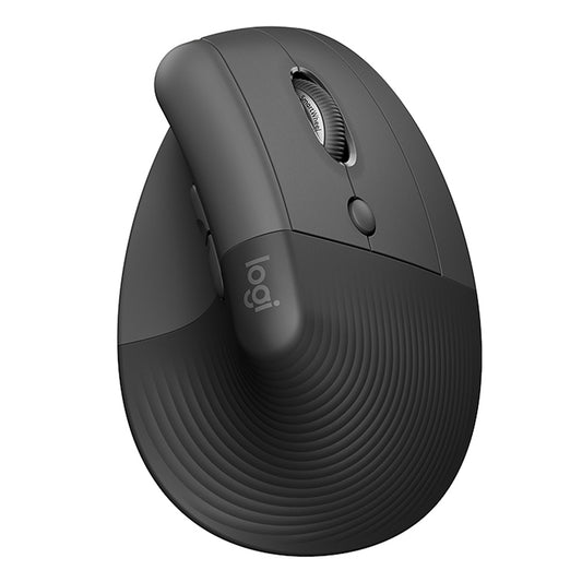 Logitech Lift Vertical 1000DPI 2.4GHz Ergonomic Wireless Bluetooth Dual Mode Mouse (Black) - Wireless Mice by Logitech | Online Shopping UK | buy2fix
