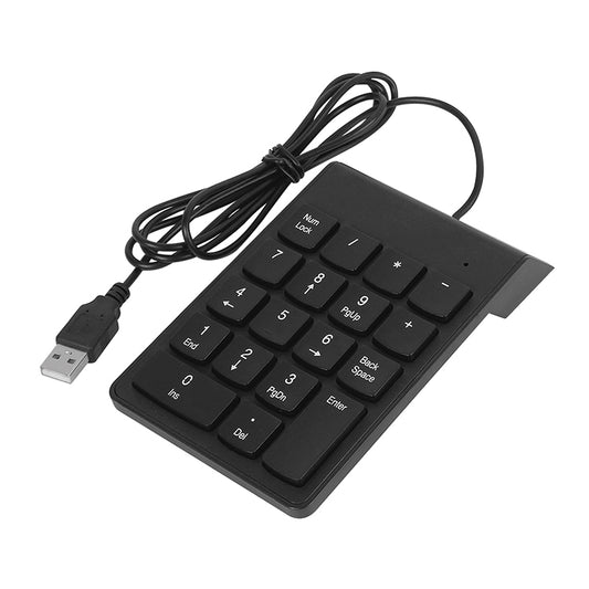 MC Saite 2129 18 Keys Wired Numeric Keyboard - Wired Keyboard by MC Saite | Online Shopping UK | buy2fix