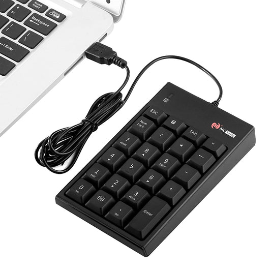 MC Saite MC-061 23 Keys Wired Numeric Keyboard - Wired Keyboard by MC Saite | Online Shopping UK | buy2fix