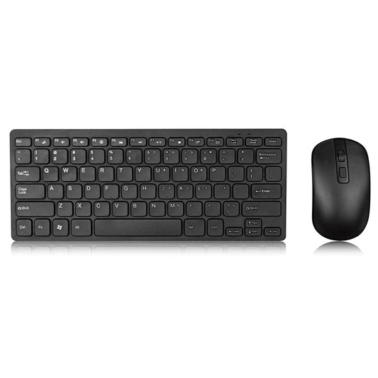 MC Saite K05 Wireless Mouse + Keyboard Set (Black) - Wireless Keyboard by MC Saite | Online Shopping UK | buy2fix