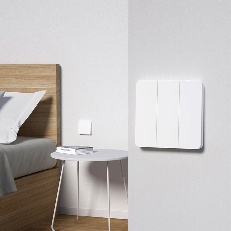 Original Xiaomi Youpin YLKG14YL Yeelight Three Buttons Smart Wall Switch - Consumer Electronics by Xiaomi | Online Shopping UK | buy2fix