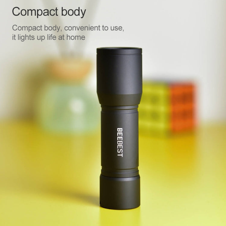 Original Xiaomi Youpin BEEBEST Portable Flashlight，Support Three-gear Mode(Black) - LED Flashlight by Xiaomi | Online Shopping UK | buy2fix