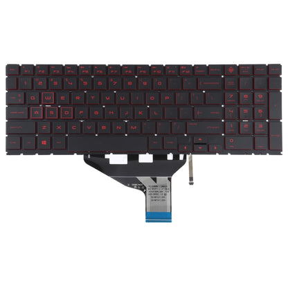 For HP OMEN 15-DC 15-DH 15T-DC 17-CB US Version Keyboard with Red Backlight - Computer & Networking by buy2fix | Online Shopping UK | buy2fix