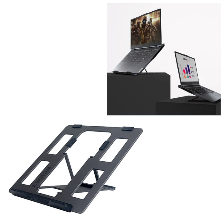 Lenovo Z2 Legion Gears Aluminum Alloy Notebook Laptop Desktop Heat Radiation Holder Cooling Bracket (Grey) - Computer & Networking by Lenovo | Online Shopping UK | buy2fix