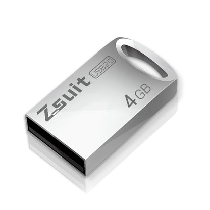 Zsuit 4GB USB 2.0 Mini Metal Ring Shape USB Flash Disk - USB Flash Drives by buy2fix | Online Shopping UK | buy2fix