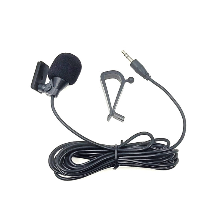 ZJ015MR Stereo 2.5mm Straight Plug Car Navigation DVD External Paste Microphone, Length: 3m - Consumer Electronics by buy2fix | Online Shopping UK | buy2fix