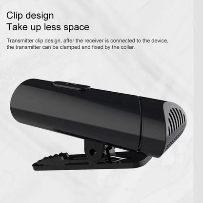 MY-M6 USB-C / Type-C Port Portable Smart Noise Reduction 2.4GHz Wireless Microphone with Clip - Consumer Electronics by buy2fix | Online Shopping UK | buy2fix