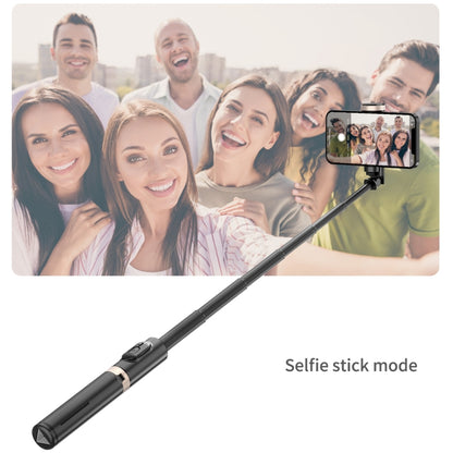 Q12 Hidden Design Reinforced Bluetooth Remote Control Tripod Selfie Stick (White) - Consumer Electronics by buy2fix | Online Shopping UK | buy2fix