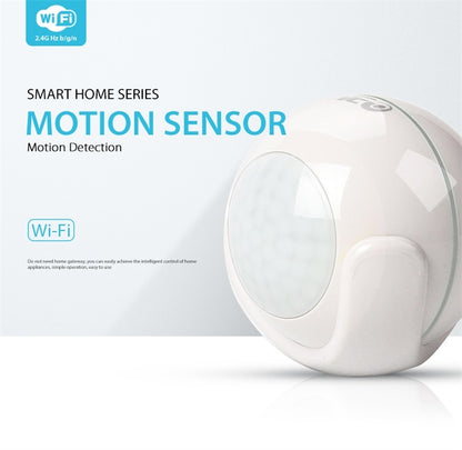 NEO NAS-PD01W Wireless WiFi PIR Detector Motion Sensor, Support Android / IOS systems & Ultra-bright Red LED - Security by buy2fix | Online Shopping UK | buy2fix