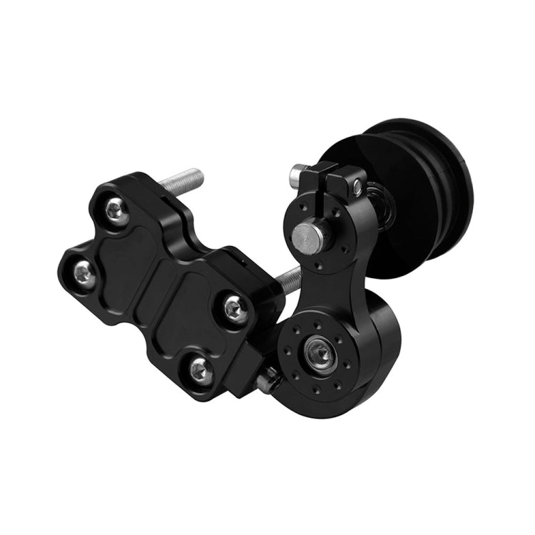 HC154 Motorcycle Modified Accessories Universal Aluminum Alloy Chain Adjuster(Black) - In Car by buy2fix | Online Shopping UK | buy2fix