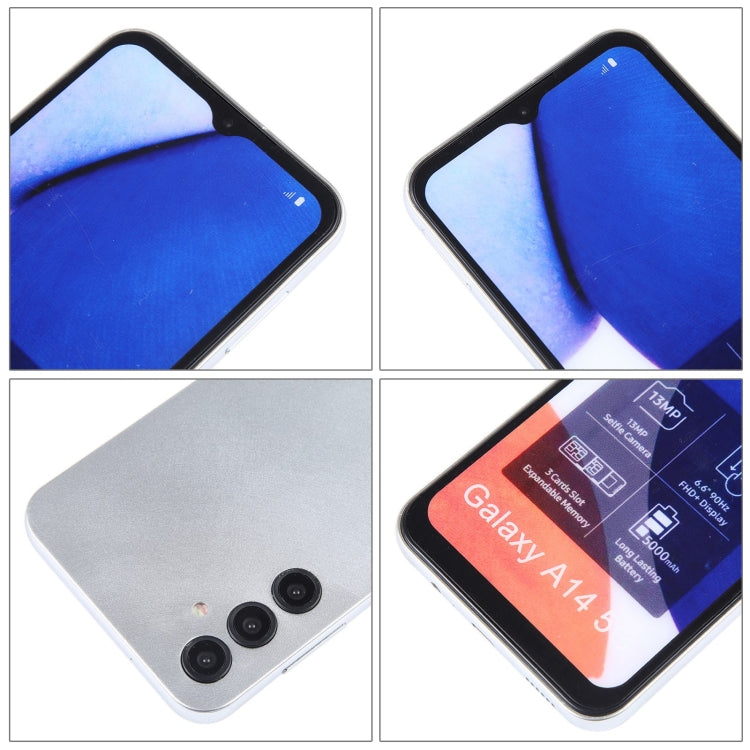 For Samsung Galaxy A14 5G Color Screen Non-Working Fake Dummy Display Model(Silver) - For Galaxy by buy2fix | Online Shopping UK | buy2fix