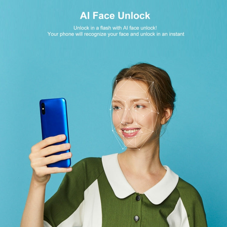 Xiaomi Redmi 9A, 4GB+64GB, 5000mAh Battery, Face Identification, 6.53 inch MIUI 12 MTK Helio G25 Octa Core up to 2.0GHz, Network: 4G, Dual SIM, Support Google Play(Green Lake) - Xiaomi Redmi by Xiaomi | Online Shopping UK | buy2fix