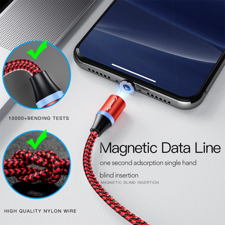 CaseMe Series 2 USB to Micro USB Magnetic Charging Cable, Length: 1m (Red) - Micro USB Cable by CaseMe | Online Shopping UK | buy2fix