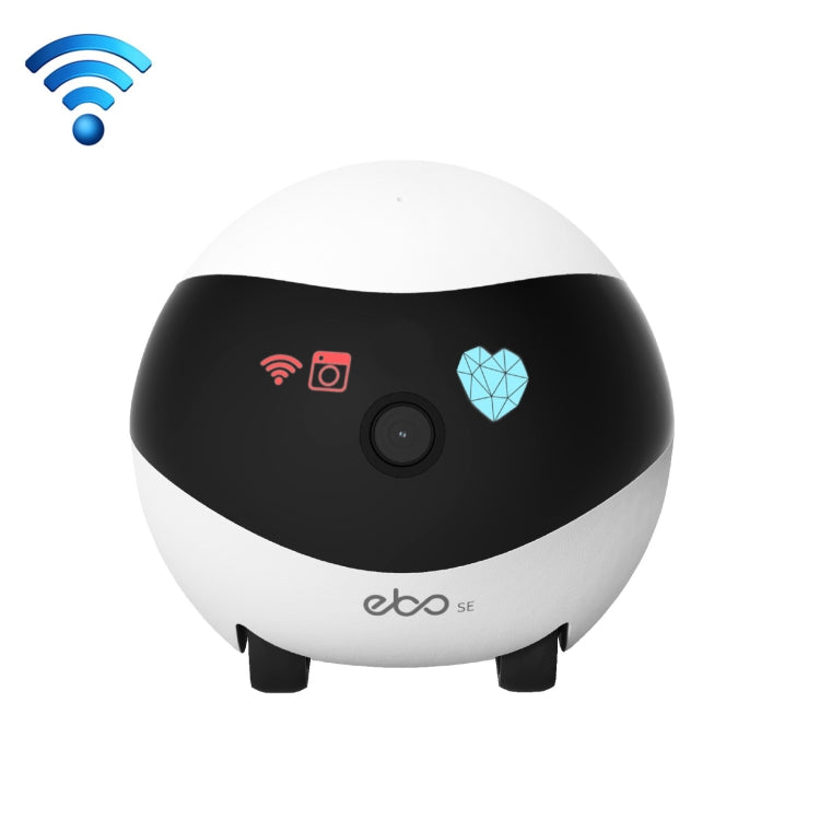 EBO SE 1080P HD Smart Home Companion Robot Remote Monitoring Camera, Support Infrared Night Vision & Two-way Voice & TF Card, US Plug - Security by buy2fix | Online Shopping UK | buy2fix