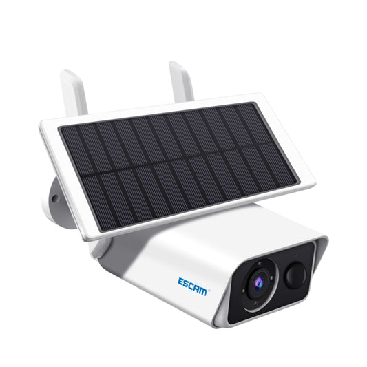 ESCAM QF180 H.265 3MP Solar Wifi IP Camera, Without Battery(White) - Security by ESCAM | Online Shopping UK | buy2fix