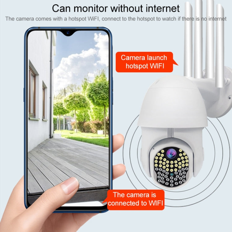 AL-63 2.0 Million Pixels 1080P HD WiFi IP Camera, Support Night Vision & Motion Detection & Two-way Intercom & TF Card, US Plug - Security by buy2fix | Online Shopping UK | buy2fix