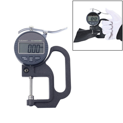 0-25mm Range 30mm Probe Digital Display Percentage Thickness Gauge - Consumer Electronics by buy2fix | Online Shopping UK | buy2fix