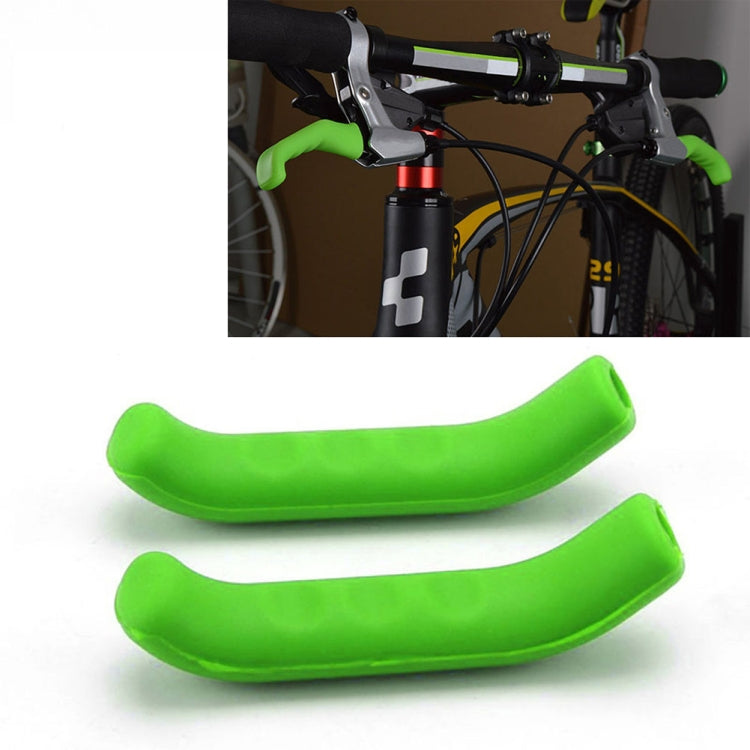 1Pair Universal Type Bicycle Brake Silicone Protection Covers(Green) - Outdoor & Sports by buy2fix | Online Shopping UK | buy2fix