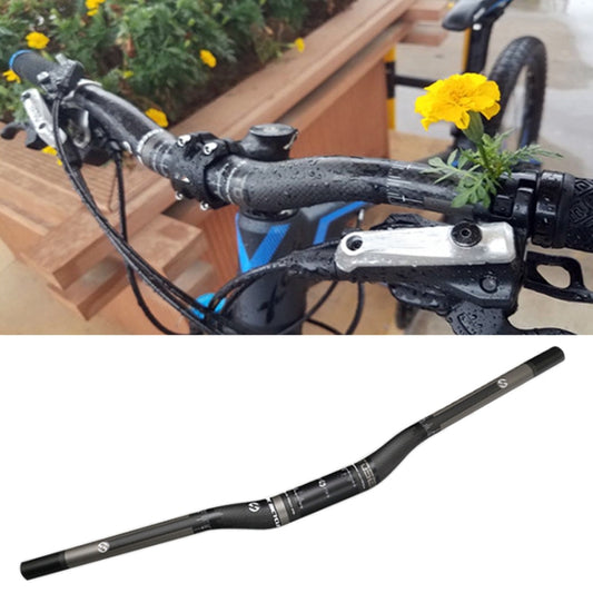 TOSEEK Full Carbon Fiber Road Bike Bent Handlebar, Size: 640mm (Matte) - Outdoor & Sports by TOSEEK | Online Shopping UK | buy2fix