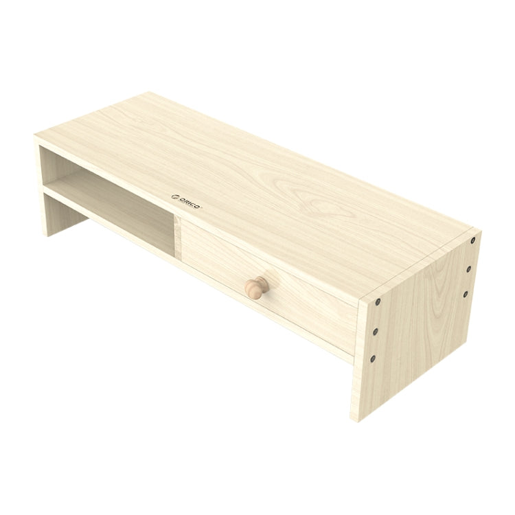 ORICO MSR-05-WD-BP 2-layer Wood Grain Computer Monitor Holder with Drawer, Size: 50 x 20 x 13.5cm - Computer & Networking by ORICO | Online Shopping UK | buy2fix