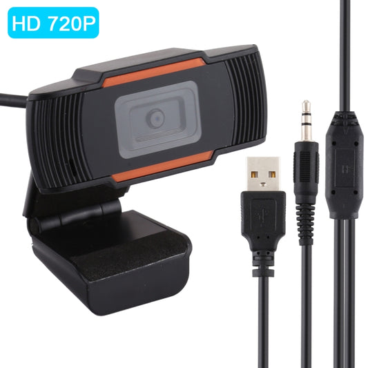 HD 720P Rotatable Computer Camera USB Webcam PC Camera for Skype / Android TV - HD Camera by buy2fix | Online Shopping UK | buy2fix