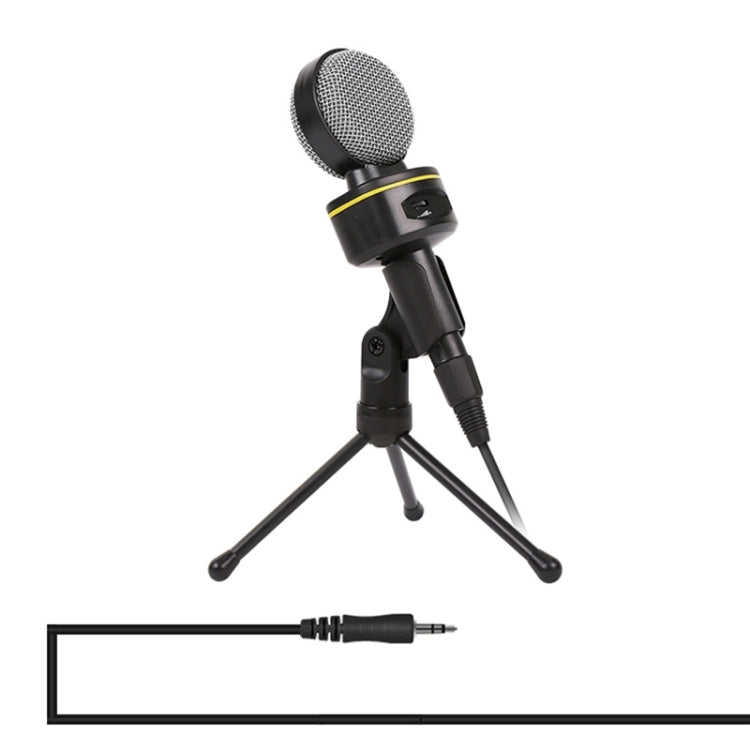 Yanmai SF-930 Professional Condenser Sound Recording Microphone with Tripod Holder, Cable Length: 2.0m, Compatible with PC and Mac for Live Broadcast Show, KTV, etc.(Black) - Consumer Electronics by Yanmai | Online Shopping UK | buy2fix