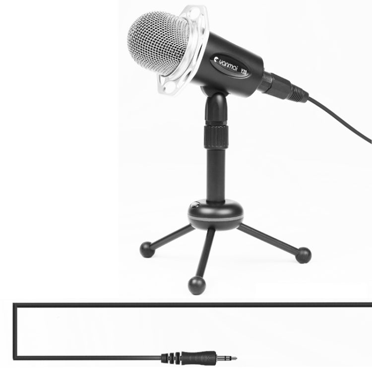Yanmai Y20 Professional Game Condenser Microphone  with Tripod Holder, Cable Length: 1.8m, Compatible with PC and Mac for  Live Broadcast Show, KTV, etc.(Black) - Consumer Electronics by Yanmai | Online Shopping UK | buy2fix